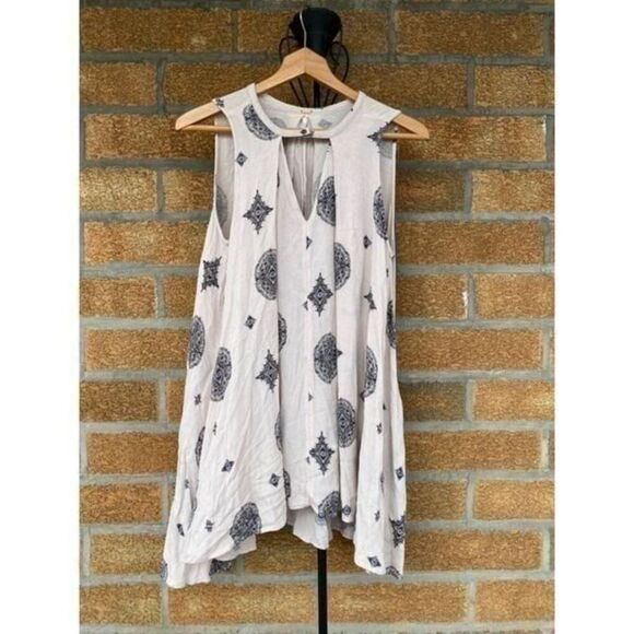 Free People XS Tree Swing Ivory tunic dress - Picture 2 of 12